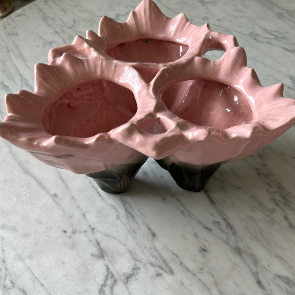 Vintage McCoy 3 Bulb Planter